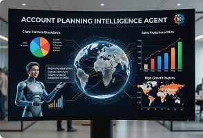 AI agent supporting enterprise sales operations