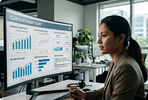 AI agent supporting enterprise sales operations