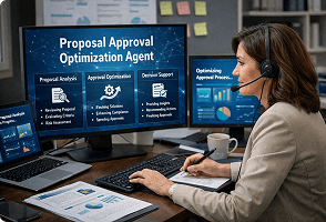 AI agent supporting enterprise sales operations