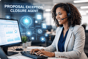 AI agent supporting enterprise sales operations