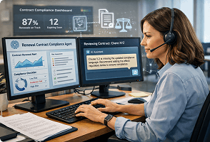 AI agent supporting enterprise sales operations