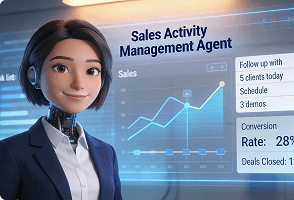 AI agent supporting enterprise sales operations