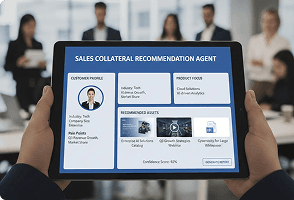 AI agent supporting enterprise sales operations