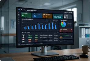 AI for patient communication in healthcare