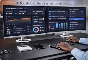 AI social media tools for real estate agents