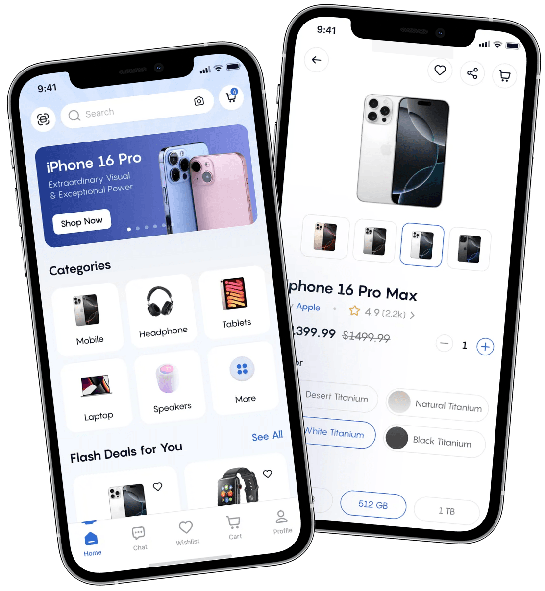 Customer Website & App