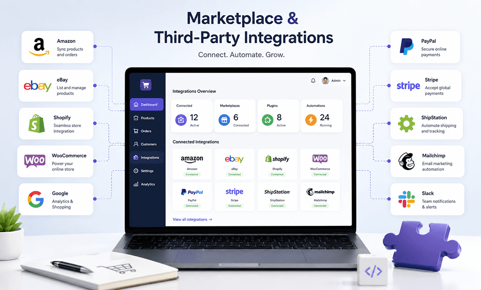Marketplace & Third-Party Integrations