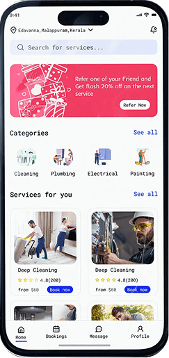 Home Service Mobile App