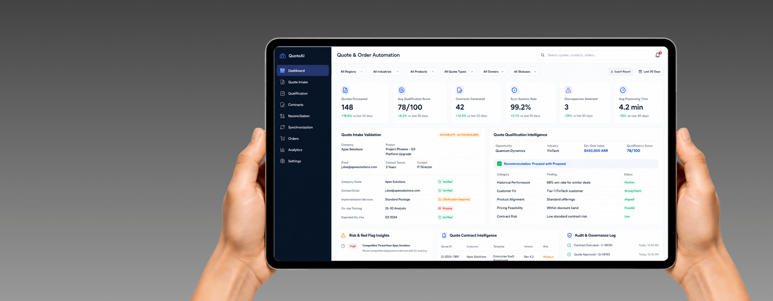Quote & Order Automation
