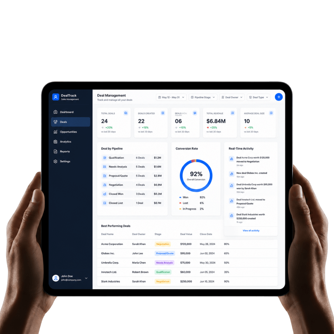Deal Management Support