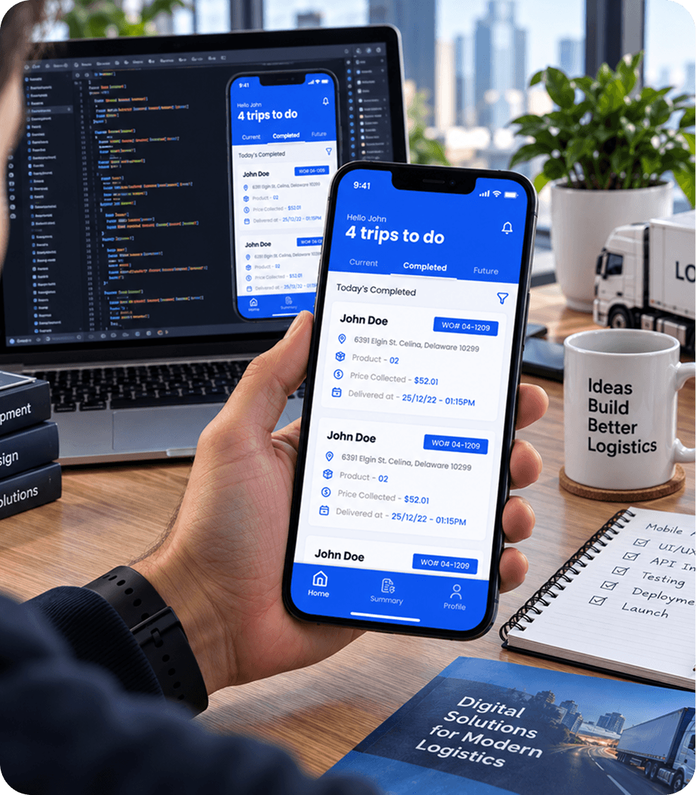 The Impact We Created As A Leading Logistic App Development Company