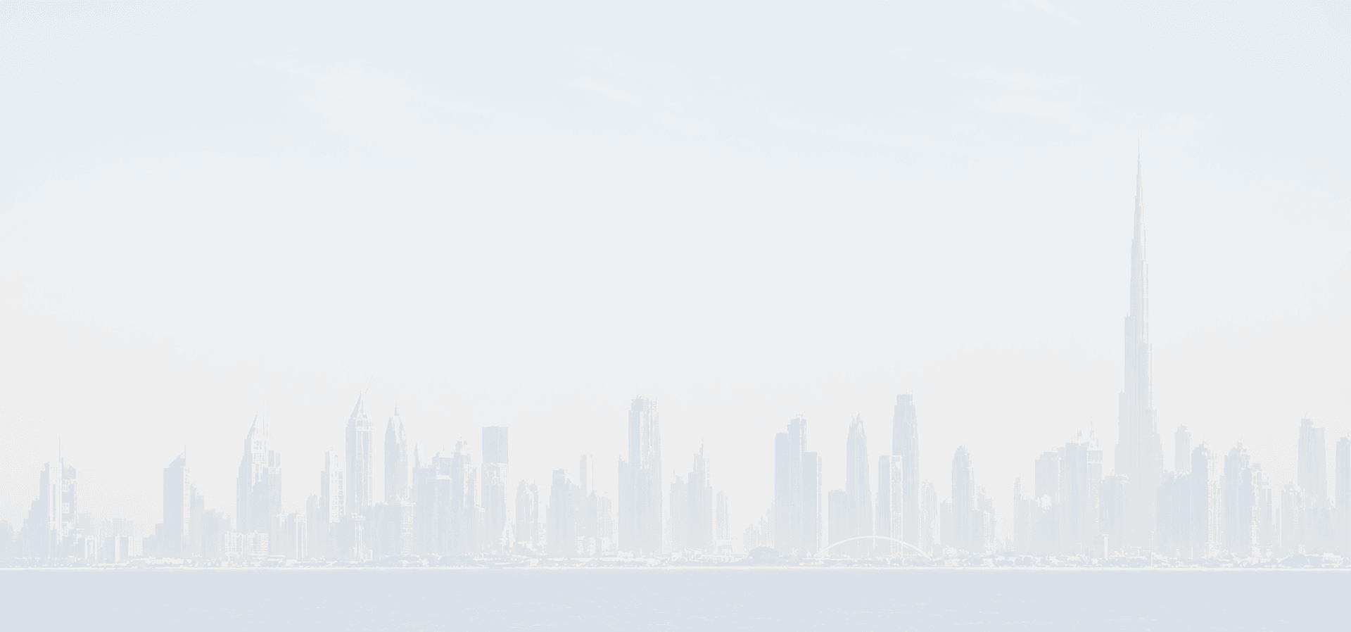 Dubai Skyline Graphic