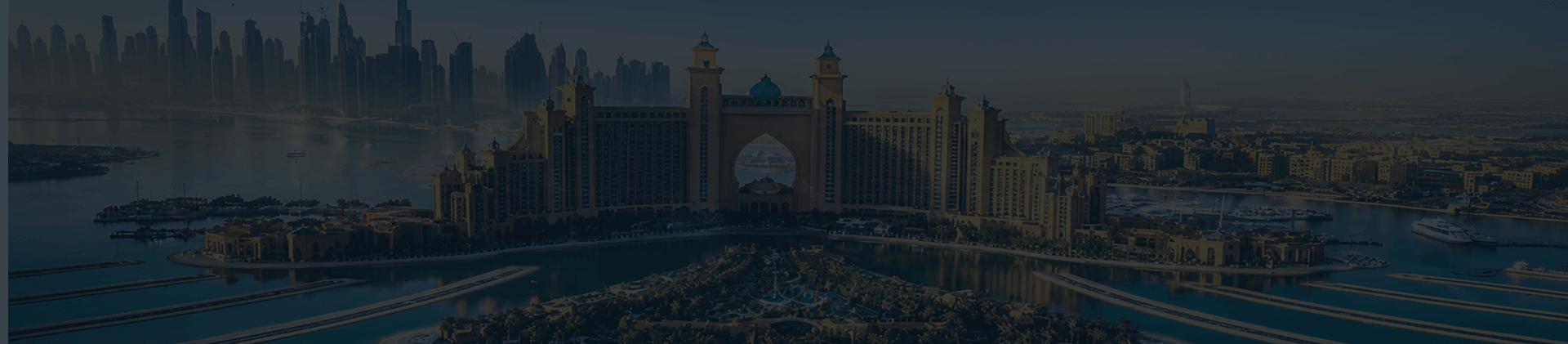 Dubai Skyline Background