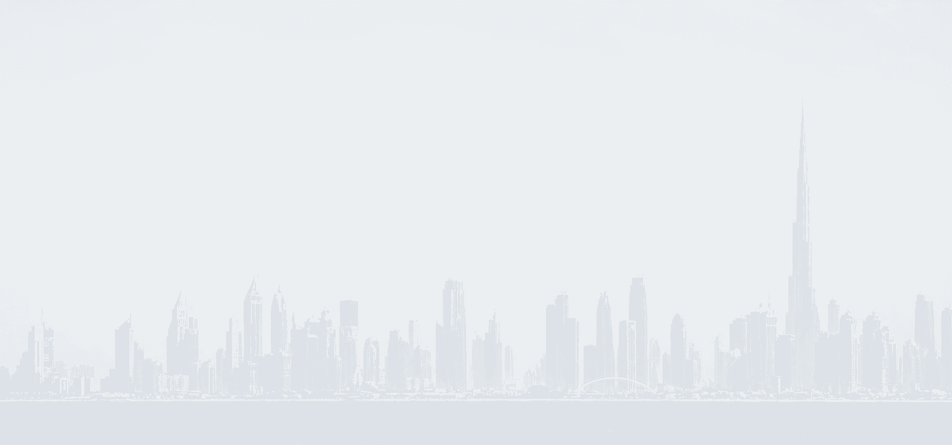 Dubai Skyline Graphic