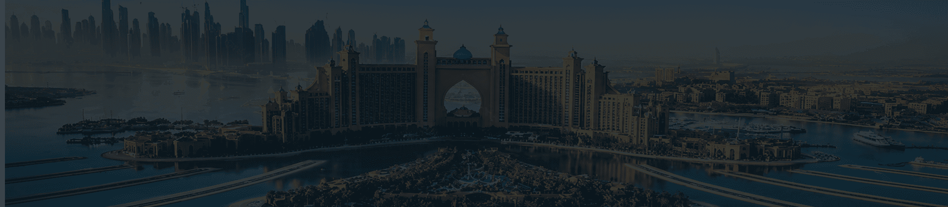 Dubai Skyline Background