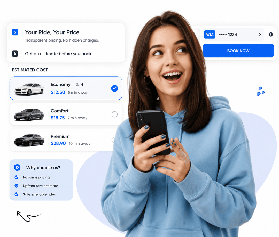 Cost factors influencing taxi app development