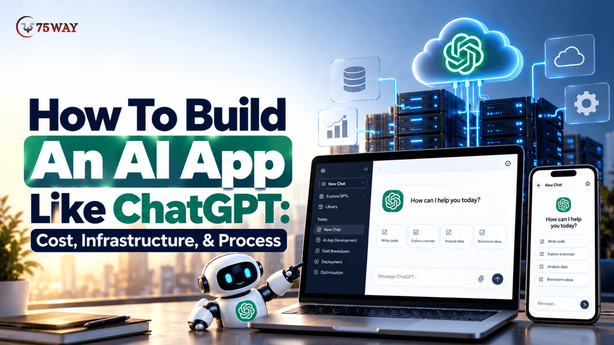 How To Build An AI App Like ChatGPT: Cost, Infrastructure, & Process