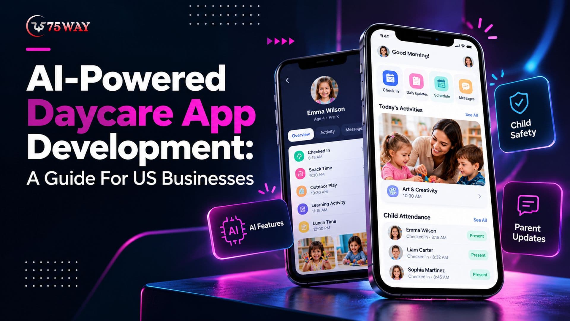 AI-Powered Daycare App Development: A Guide For US Businesses