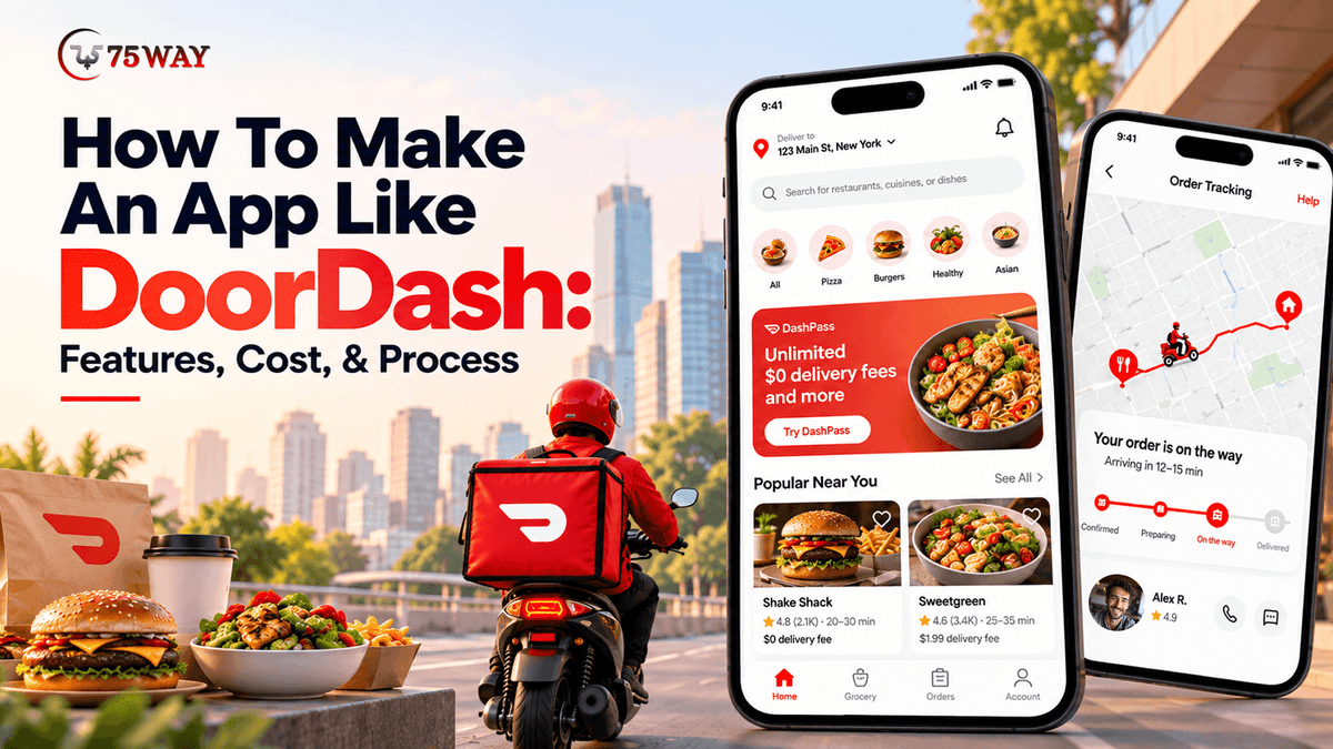 How To Make An App Like DoorDash: Features, Cost, & Process