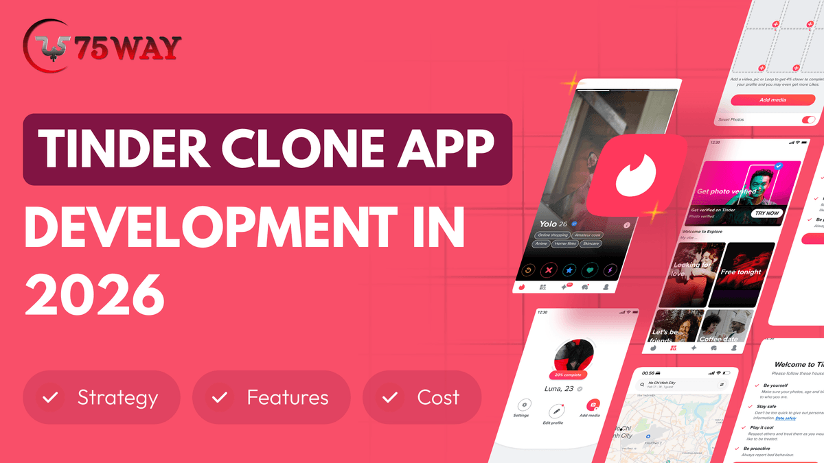 Tinder Clone App Development in 2026: Strategy, Features, & Cost