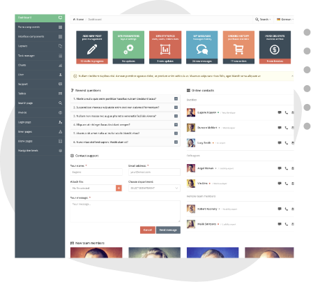 user panel