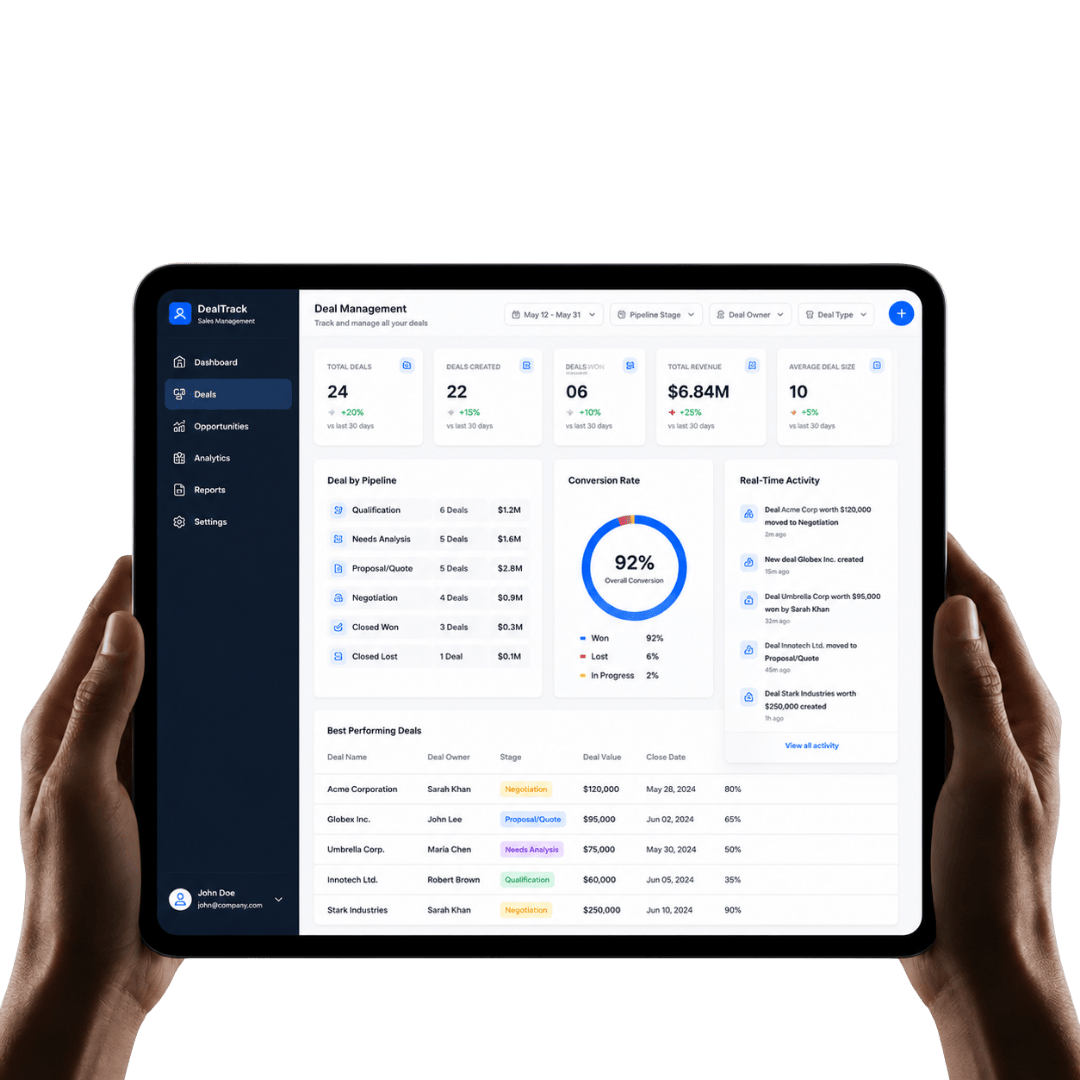 Deal Management Support