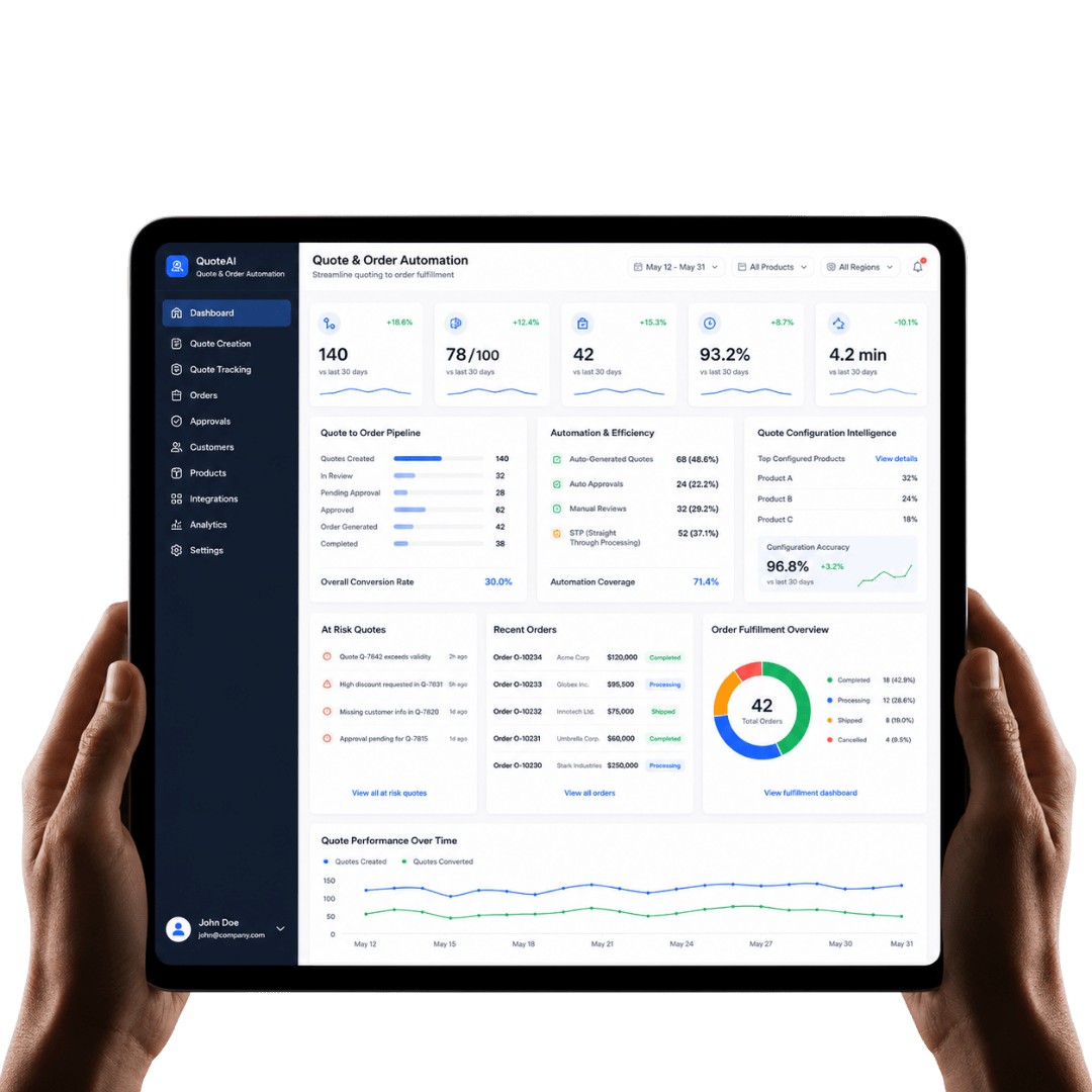 Quote & Order Automation